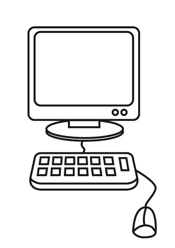 Coloring Pages Printable Computer Coloring Pages For Preschool